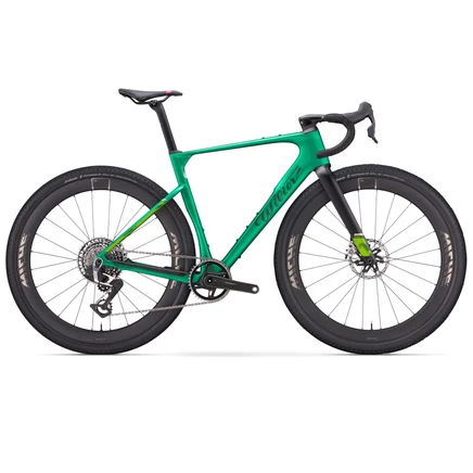 Велосипед Wilier RAVE SLR ID2 карбоновый гравийный, зеленый