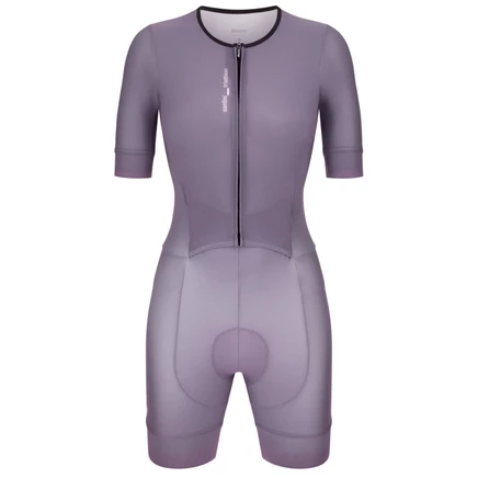 Женский триатлонный костюм Santini Leaf, фиолетовый