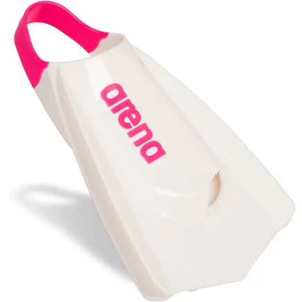 Тренировочные ласты Arena Powerfin Pro II, бело-розовые