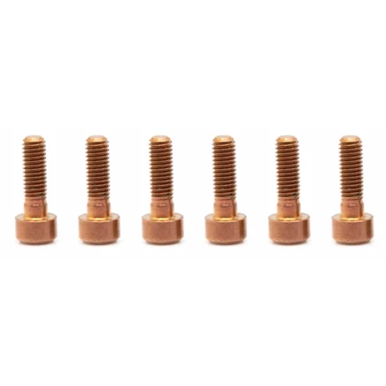 Комплект титановых болтов OAK Components - M5x16 мм - медно-коричневый