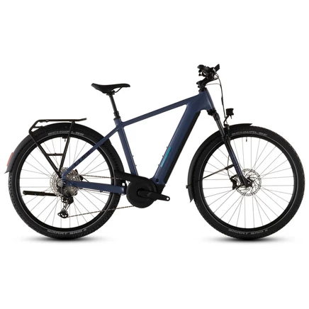 Электровелосипед Cube Nuride Hybrid EXC 800, 800 Вт·ч, синий