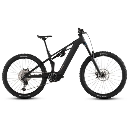 Электровелосипед Cube Stereo Hybrid ONE77, M, черный
