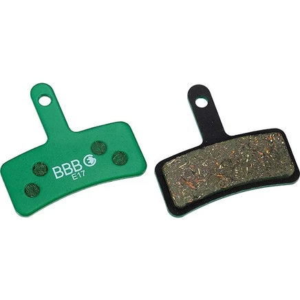 Тормозные колодки для электровелосипеда BBB Cycling DiscStop BBS-78E - Tektro Dorado HD-E710 green