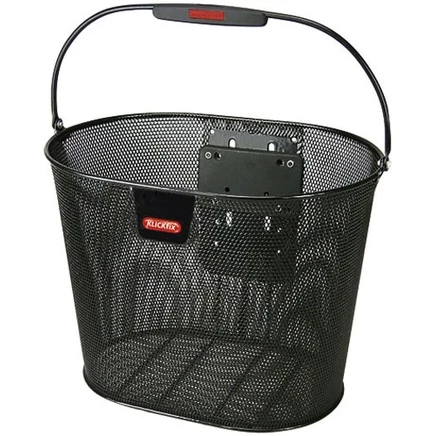 Корзина для руля KlickFix Oval Plus EF 0386KLIK, 18 л, черная