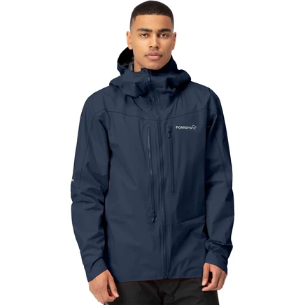 Мужская куртка Norrona falketind Gore-Tex Paclite - Темно-синий