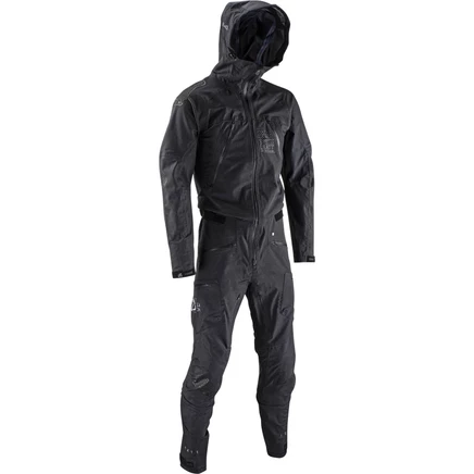 Мужской однотонный костюм Leatt MTB HydraDri 5.0 - черный black