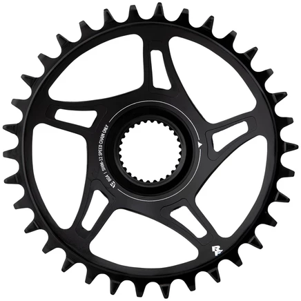 Цепная звезда Race Face Gen4 Direct Mount SH 12, 55 мм, черная