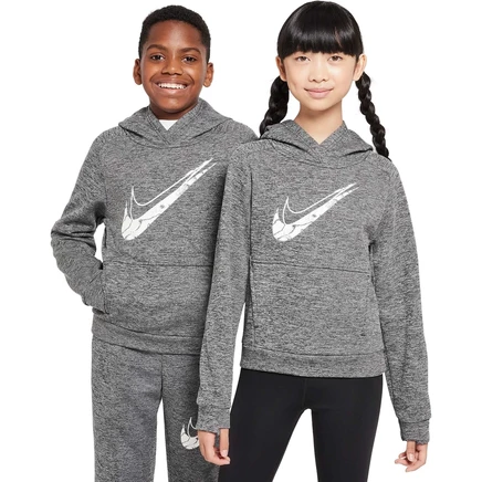Детское худи Nike Therma-FIT Multi Stain Repel, серое