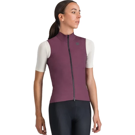 Женский веложилет Sportful Pro 2, ветрозащитный, фиолетовый