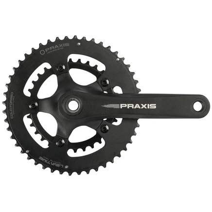 Шатуны Praxis Works Alba 48/32 для 10/11 скоростей, черные