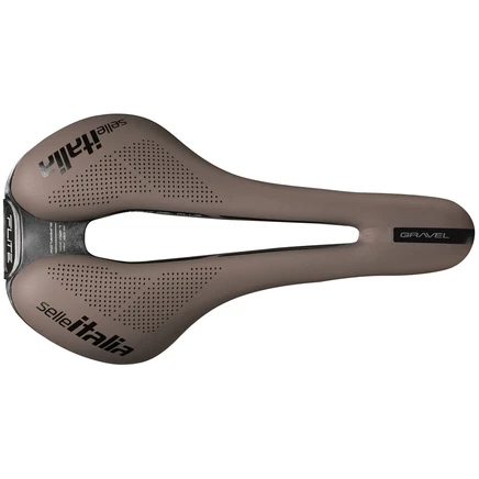 Седло Selle Italia Flite Boost Gravel Superflow, коричневое