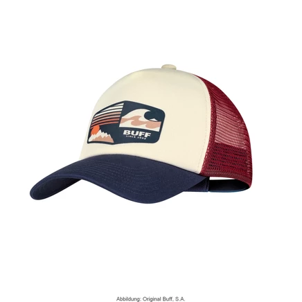 Кепка Buff trucker jari multi, бежевая/многоцветная