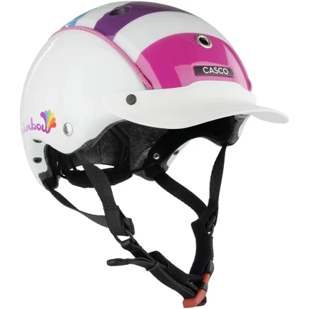 Детский шлем Casco Mini 2, белый/многоцветный