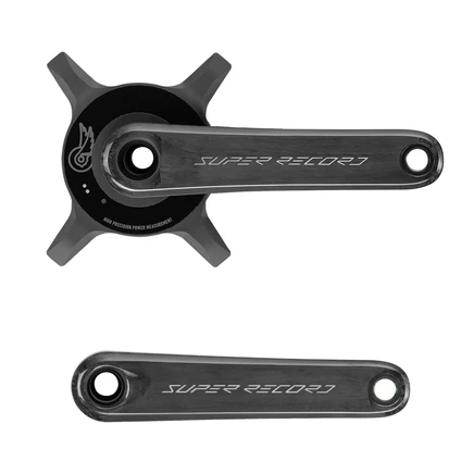 Кривошип Campagnolo Super Record 13 - Карбоновый | с высоким крутящим моментом | 2x13 скоростей | Измеритель мощности