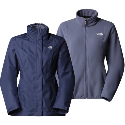 Женская 3-в-1 куртка The North Face Evolve II Triclimate, синяя