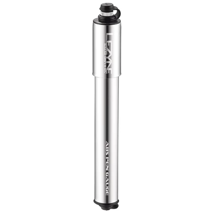 Велосипедный насос Lezyne Gauge Drive HV, серебристый