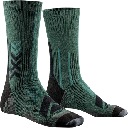 Носки X-Socks Hike Perform Merino, темно-шалфейно-черные