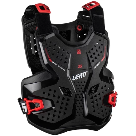 Защита для груди Leatt 3.5 Junior - черный/красный черный, красный