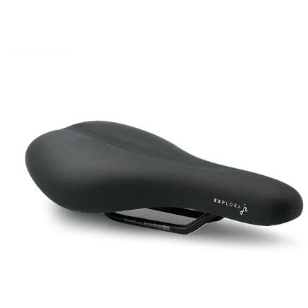 Седло велосипедное Selle Royal Explora Junior малое 16–20″, черное