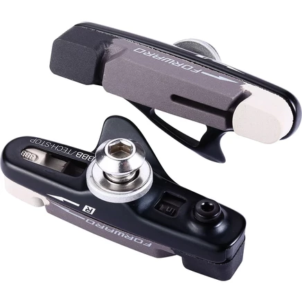 Колодки BBB BBS-22T Shimano/SRAM, 4 шт, чёрно-серые