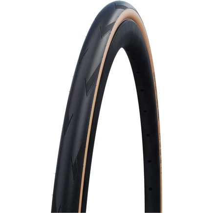 Велопокрышка Schwalbe Pro One TT 28-622, черно-коричневая