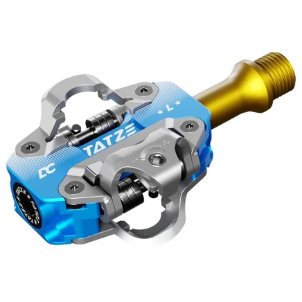 Контактные педали Tatze DC TI SPD, синие