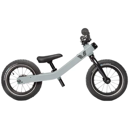 Детский велосипед VICI 12″ 3 в 1, серо-голубой