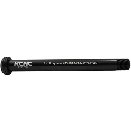Проходная ось KCNC KQR08 - 15x110 мм - 6061AL - черный black