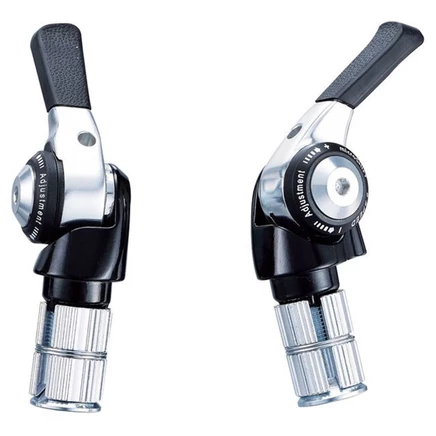 Концевые переключатели microSHIFT R8 BS-T08 - 2/3x8 скоростей, черный, серебристый