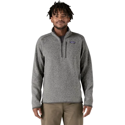 Мужской флисовый пуловер Patagonia Better Sweater, серый