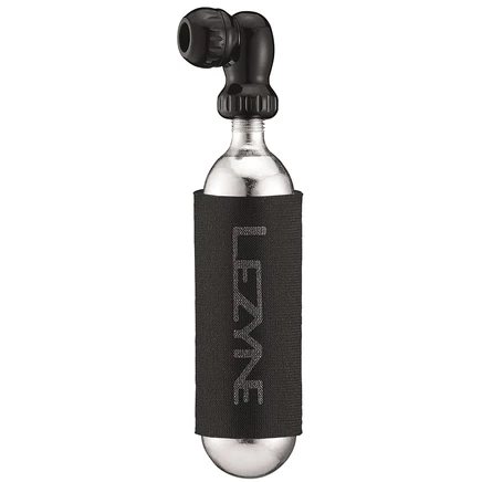 Насос CO₂ Lezyne Twin Speed Drive, 25 г, черный