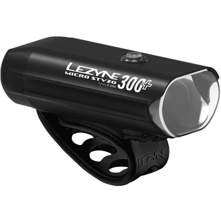 Передний фонарь Lezyne Micro 300+ StVZO, черный