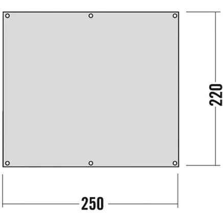 Подстилка под палатку Tatonka 250×220 см