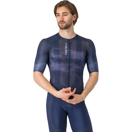 Мужское велоджерси Castelli Climber's A/C, синее
