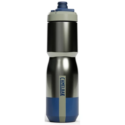 Фляга CamelBak Podium Steel VSS 650 мл, металлик/оливковая