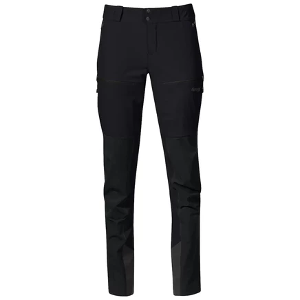 Женские брюки из мягкой ткани Bergans Rabot V2 - черный black
