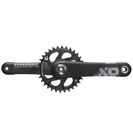 Коленчатый вал SRAM X01 DH X-SYNC Carbon - Прямое крепление 34 т. - 10/11-ступенчатый - DUB83 - черный black