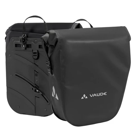 Сумки на багажник Vaude SE World Tramp 2×21 л, черные