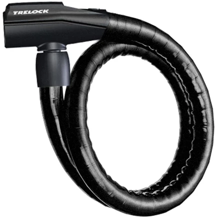 Бронированный кабельный замок Trelock PK 360, 100 см - черный black