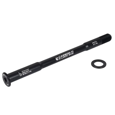 Carbon-Ti X-Lock EVO через ось- 12x142-148 мм - X-Maxle - 12x1,75 мм - Длина 174 мм - черный black