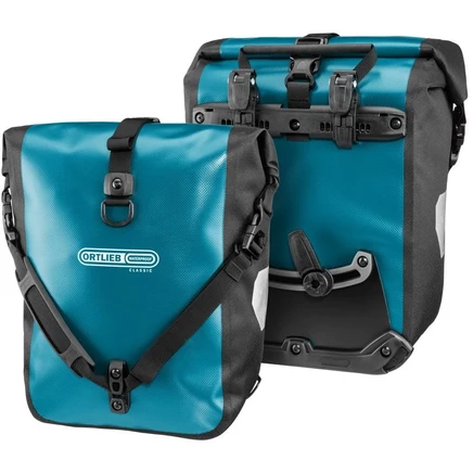 Велосумки Ortlieb Sport-Roller 2×12,5л, бирюзово-петроловые
