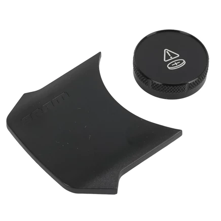Крышка батарейного отсека Quarq для 1x/2x RED AXS (E1), черная
