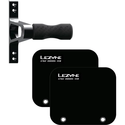 Крючок для велосипеда Lezyne Wheel Hook CNC, черный