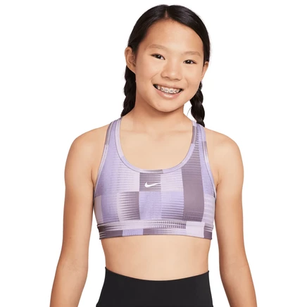 Топ для девочек Nike Dri-Fit, фиолетовый, розовый
