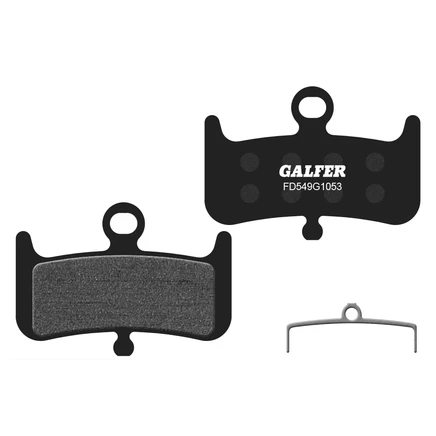 Колодки дисковых тормозов Galfer - G1053 | Performance - FD549 | Hayes Dominion A4 черные