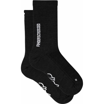 Велосипедные носки fingerscrossed light merino silk, черные