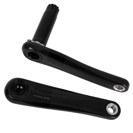 Шатуны Praxis Works Zayante Carbon M30, черные