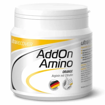 Аминокислотный порошок ultraSPORTS AddOn Amino, 370 г, апельсиновый
