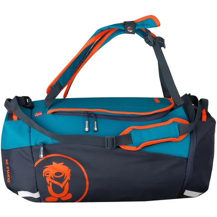 Детская дорожная сумка TROLLKIDS Duffle 35 л, синий/черный