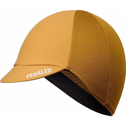 Унисекс шапка PEdALED E. Merino Cap мериновая, горчичная